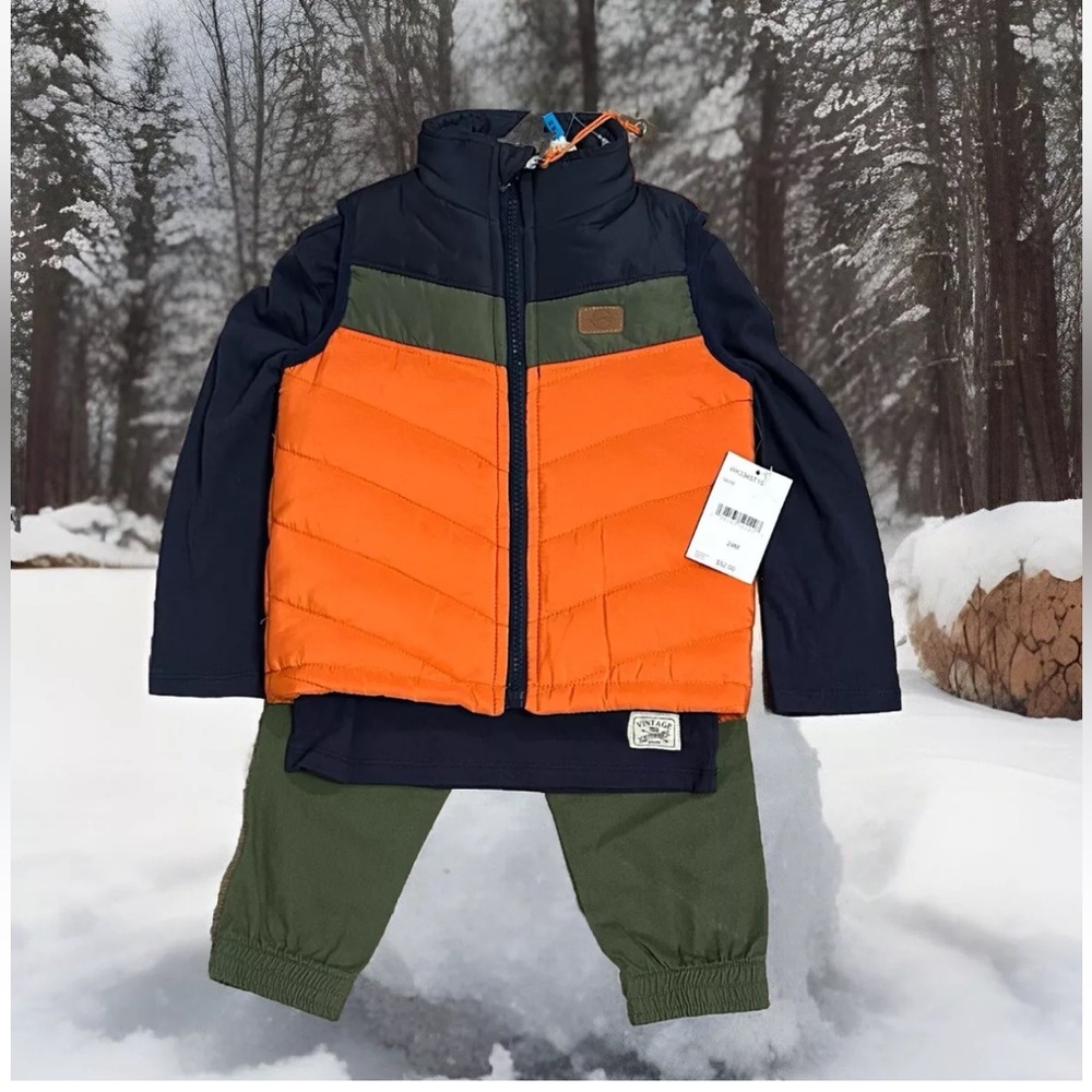 Original-Weatherproof Vintage-24 Months-3 Piece Outfit